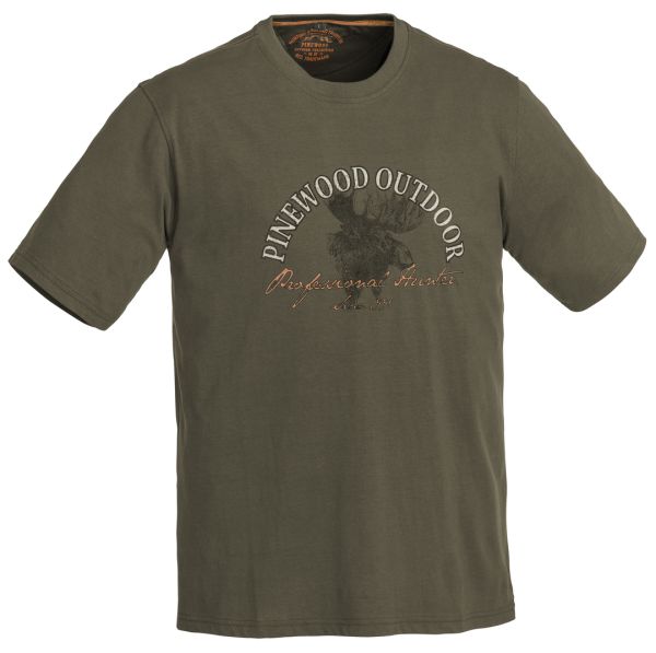Pinewood Moose 2018 T-Shirt (Kaki Grün 121) 
